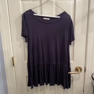 Truly Madly Deeply peplum top